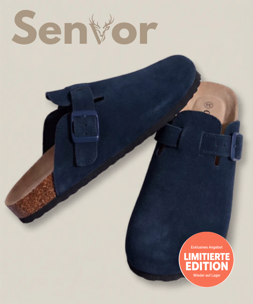 Senvor Bergen Wildleder-Komfortclogs