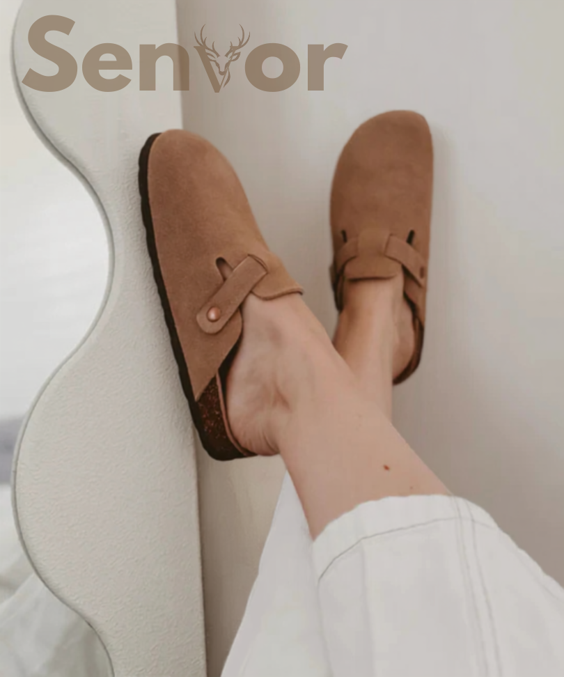 Senvor Bergen Wildleder-Komfortclogs