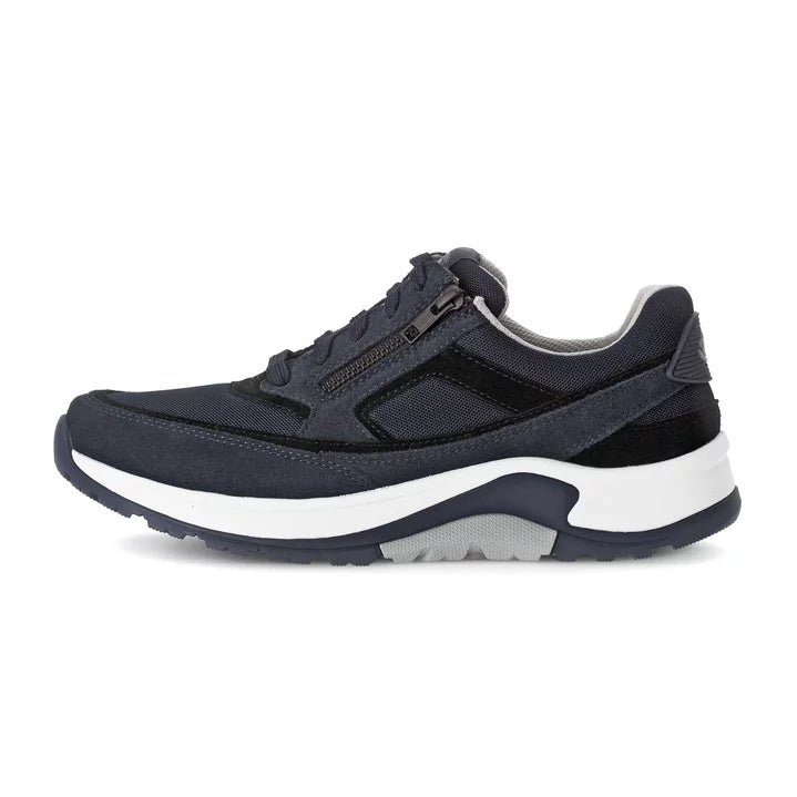 Blauer Low-Top-Sneaker