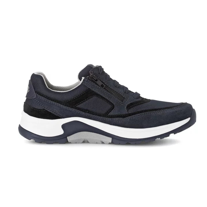 Blauer Low-Top-Sneaker
