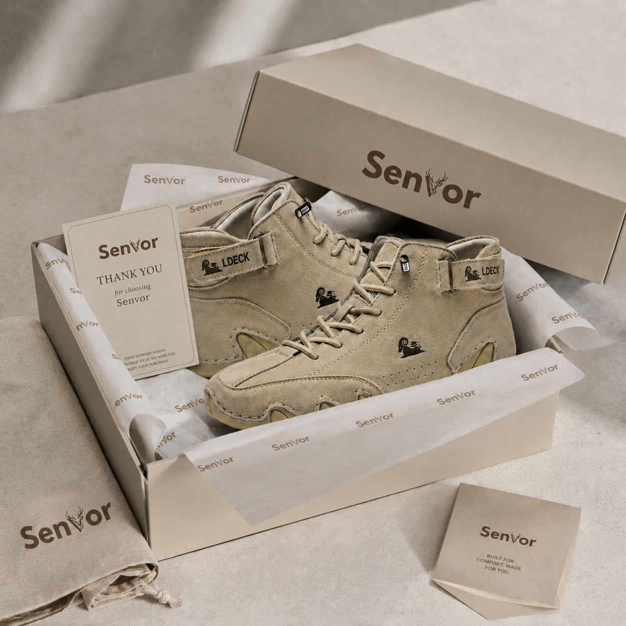 Senvor LDECK Flex – Breite Passform