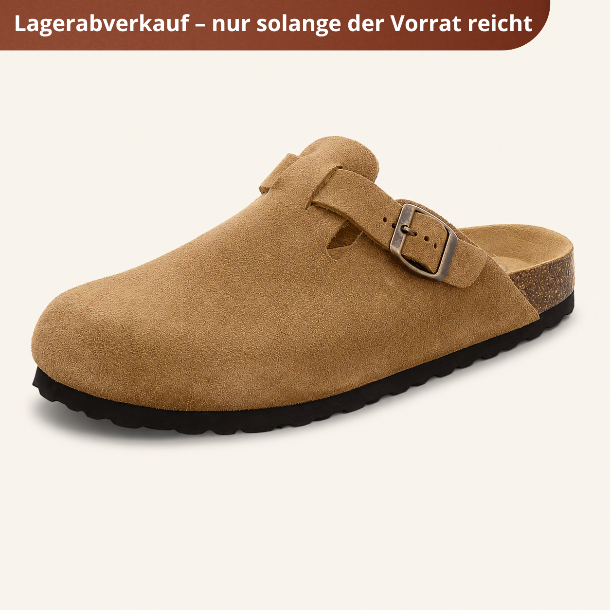 Senvor Bergen Wildleder-Komfortclogs – 1 kaufen, 2 erhalten