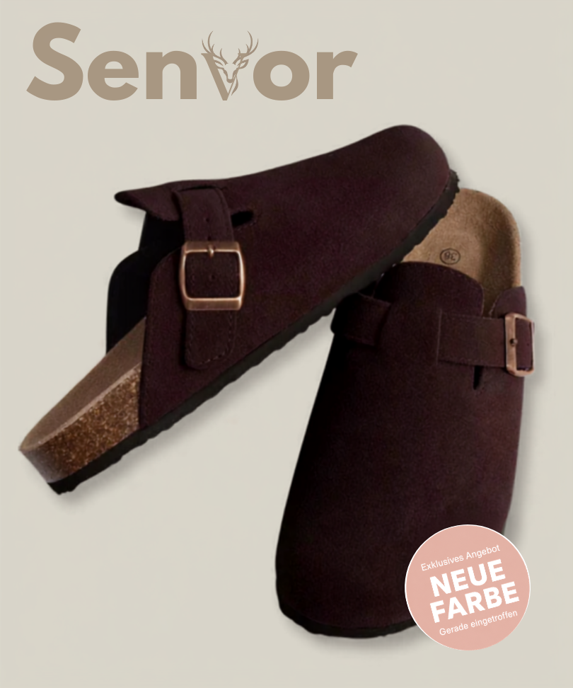 Senvor Bergen Wildleder-Komfortclogs