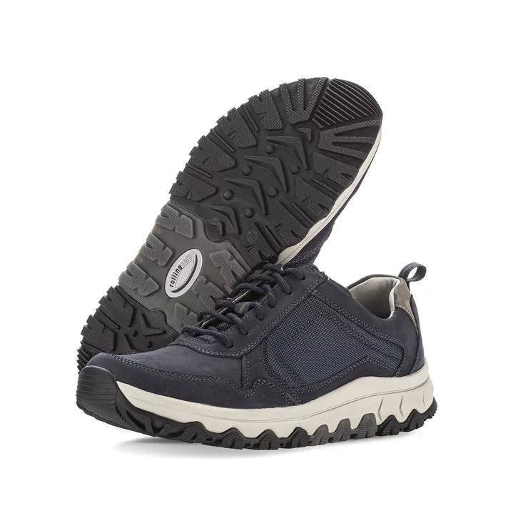 Senvor TrailFlex – Dunkelblauer Outdoor-Sneaker