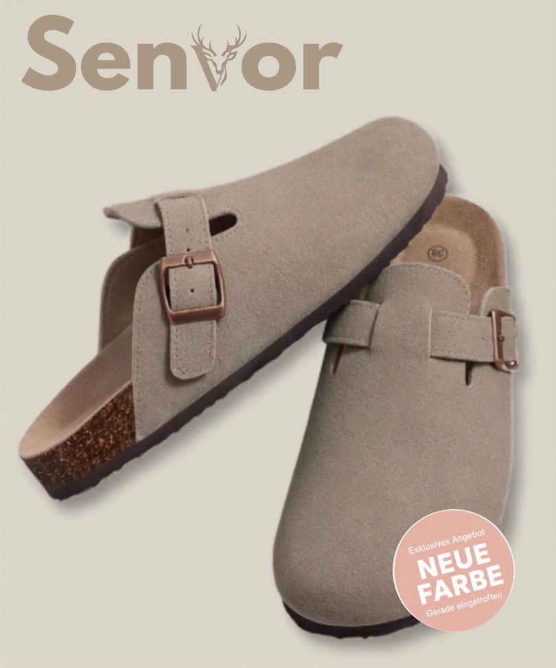 Senvor Bergen Wildleder-Komfortclogs