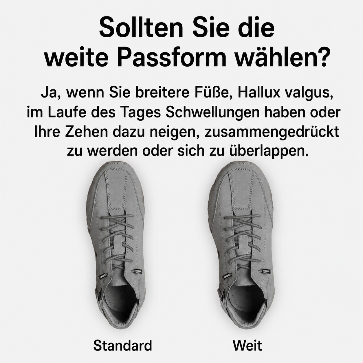 Senvor LDECK Flex – Breite Passform